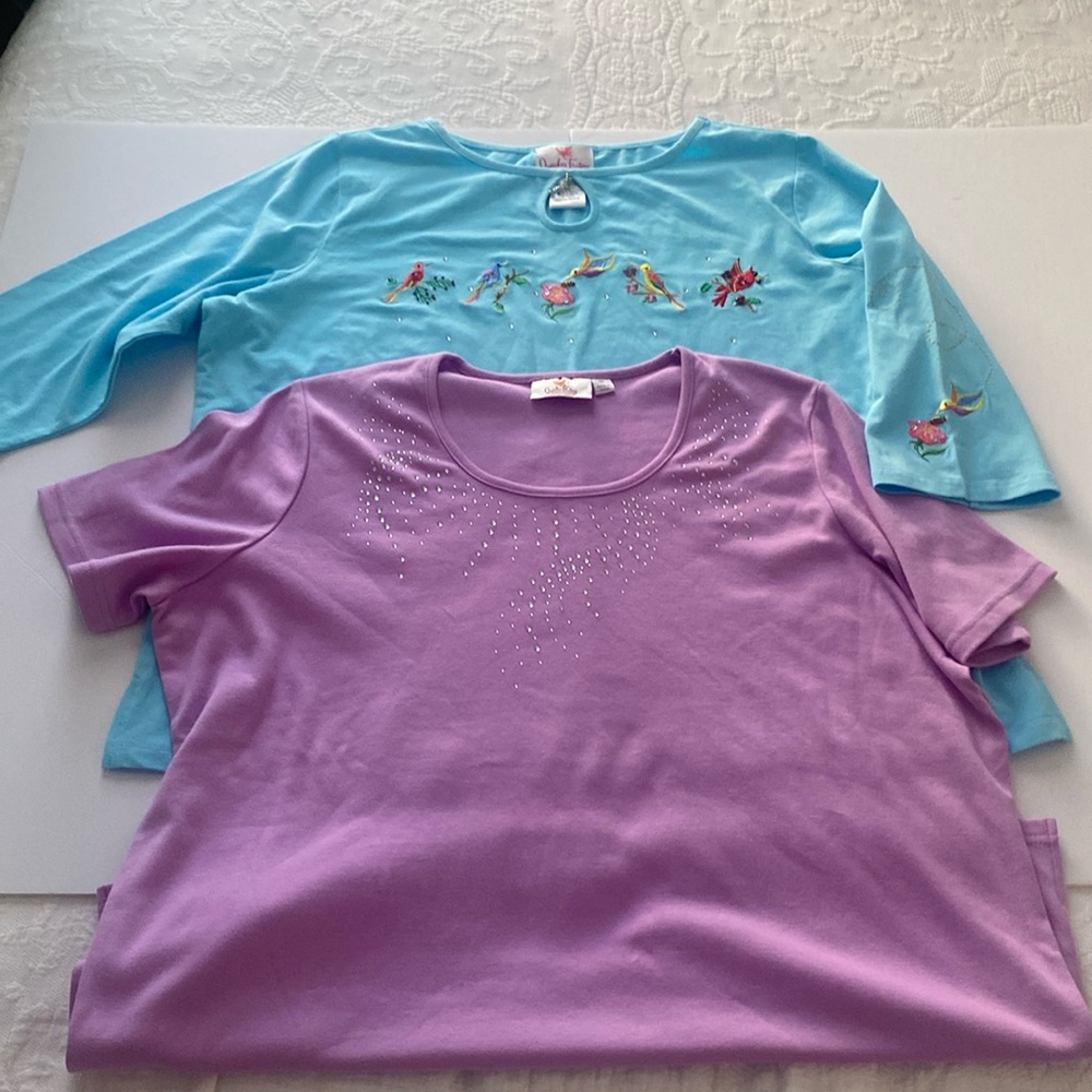Quacker Factory Set of 2‎ Shirts